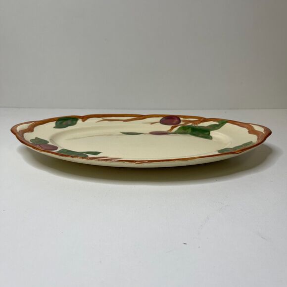 Vintage Franciscan Apple Oval Serving Platters DinnerMade in California 4034 - Picture 4 of 11